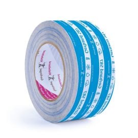 Лента Gerband Blue Tape (587) высокой прочности и термостойкая для пленок, белая с синим, 60 мм, 25 м | Gerband | prof.lv Viss Online