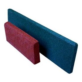 Rubber tile edging 40x200x1000mm | Rubber tiles | prof.lv Viss Online