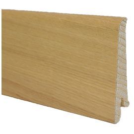 Pedross Veneered Wood Skirting KS 60 2.7m with Clip System | Veneered wooden skirting | prof.lv Viss Online