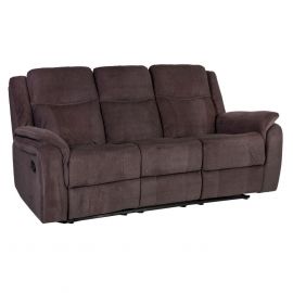 Home4You Norman Recliner Sofa - 3-seater, 216x99xH102cm | Reglainer sofas | prof.lv Viss Online