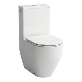 Laufen Pro Туалетная чаша с универсальным выпуском, сиденье с мягким закрытием Slim Close, белый H8679530008701 | Унитазы-компакт | prof.lv Viss Online