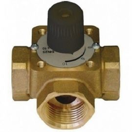 3-way rotary mixing valve with handwheel PN10, Dn15, KVS 4 m³/h, 1213701 | Herz | prof.lv Viss Online
