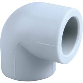 Pipelife PPR Elbow 90° FF White | Melting plastic pipes and fittings | prof.lv Viss Online