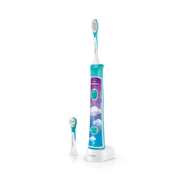 Elektriskā zobu birste Philips Sonicare Kids HX6322/04 | Elektriskās zobu birstes | prof.lv Viss Online
