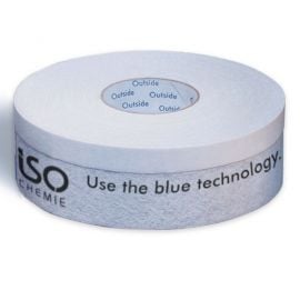 ISO-Connect Outside FD External breathable window tape with 2 adhesive strips, white, 90mm, 30m | Tapes | prof.lv Viss Online