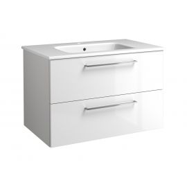 Raguvos Furniture Joy 81 Bathroom Sink with Cabinet White (12113511)
