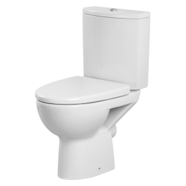 Tualetes Pods Cersanit Parva CleanOn K27-063 ar SC/QR vāku, Balts | Унитазы | prof.lv Viss Online