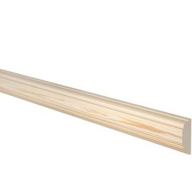 Плинтусные доски Hoovel Liist из дерева сосны 8x28 мм | Деревянные плинтусы | prof.lv Viss Online