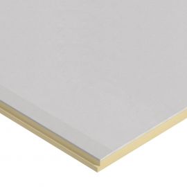 Kingspan Therma TW56 40x600x2600мм Пенополиуретановый лист с гипсокартонной плитой 40x600x2600мм, 1,56м2 | Полиуретановые листы | prof.lv Viss Online