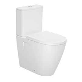 Tualetes Pods Cubito Style rimless, ar SC/QR vāku, balts (KK CUBITO STYLE BTW) | Toilets | prof.lv Viss Online