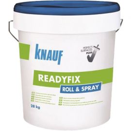 Knauf Readyfix Roll & Spray Готовая к использованию распыляемая шпаклевка, 28 кг | Сухие строительные смеси | prof.lv Viss Online