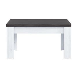 Кофейный столик Black Red White Antwerpen, 75x75x40 см, белый, черный (S214-LAW/4/8-MSJ/SOL) | Мебель для гостиной | prof.lv Viss Online