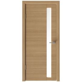 Dora Lido Veneered Door Set - Handle with Glass, Box, Lock, 2 Hinges | Veneered doors | prof.lv Viss Online