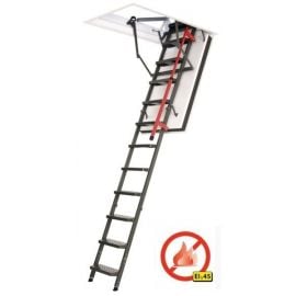 Пожаробезопасная складная лестница Fakro LMF EI45 с металлическими ступенями | Чердачные лестницы | prof.lv Viss Online