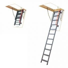 Fakro LMK Comfort folding attic ladder with metal steps | Stairs and handrails | prof.lv Viss Online