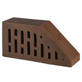 Lode Brunis F16 Decorative Brick, Perforated, Brown, Smooth 250x120x65mm (11.201116L) | Bricks | prof.lv Viss Online