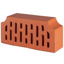 Lode Janka F12 facing brick, perforated, red, smooth 250x120x65mm (11.101112L) | Bricks | prof.lv Viss Online