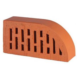 Lode Janka F17 Perforated Brick, Red, Smooth 250x120x65mm (11.101117L) | Lode | prof.lv Viss Online