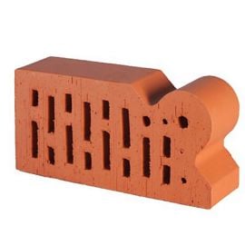 Lode Janka F20 Facing Brick, Perforated, Red, Smooth 250x120x65mm (11.101120L) | Bricks | prof.lv Viss Online
