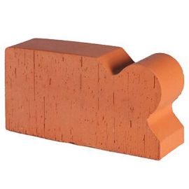 Lode Janka F20 facing brick, full, red, smooth 250x120x65mm (12.101120L)