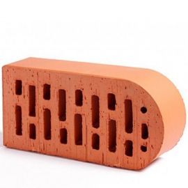 Lode Janka F22 facing brick, perforated, red, smooth 250x120x65mm (11.101122L) | Lode | prof.lv Viss Online
