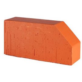 Лицевая плитка Lode Janka F6, полная, красная, гладкая 250x120x65мм (12.101106L)