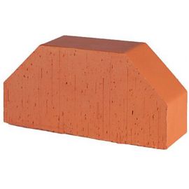 Лицевая плитка Lode Janka F7, полная, красная, гладкая 250x120x65мм (12.101107L)