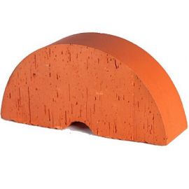 Lode Janka (radial) facing brick, full, red, smooth 250x121x65mm (12.101130L) | Bricks | prof.lv Viss Online