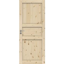 Swedoor Tradition 51 Pine Solid Wood Door Set - Frame, Casing, 2 Hinges | Akcijas | prof.lv Viss Online