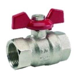 Multi-turn angle valve with short handle 