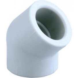 Gallaplast PPR elbow i-i 45° | Melting plastic pipes and fittings | prof.lv Viss Online