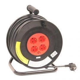 Acuma Trade Extension Cord 4m IP20 | Extension Cable Reel | prof.lv Viss Online