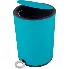 Увеличенная крышка для мусорного бака Duschy в ванной комнате | Мусорные корзины для ванной | prof.lv Viss Online