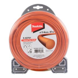 Trimmera Apaļā Neilona Aukla Makita 2.4mm x 87m (E-02761) | Садовая техника | prof.lv Viss Online