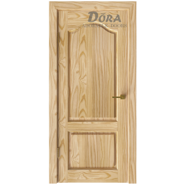 Priedes Koka Durvis Dora Malta Komplekts - Vērtne, Kārba, 2 Eņģes | Durvis | prof.lv Viss Online