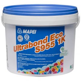 Mapei Ultrabond Eco S955 1K Клей для паркета 15 кг | Kлеи для напольных покрытий | prof.lv Viss Online