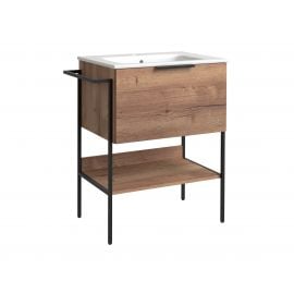 Raguvos Furniture Mono 61 Bathroom Sink with Cabinet Tobacco (23113319) | Raguvos Baldai | prof.lv Viss Online