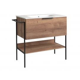 Raguvos Furniture Mono 81 Bathroom Sink with Cabinet Tabakas (23113519) | Raguvos Baldai | prof.lv Viss Online