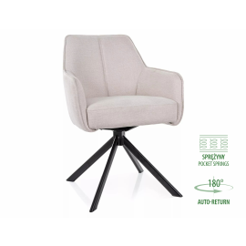 Virtuves Krēsls Signal Notti Brego 45x55x83cm, Bēšs (NOTTIBRCJBE22) | Virtuves krēsli, ēdamistabas krēsli | prof.lv Viss Online