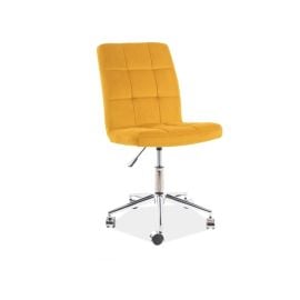 Biroja krēsls Signal Q-020 Velvet, 40x45x87cm, Karija (OBRQ020VCU) | Signal | prof.lv Viss Online