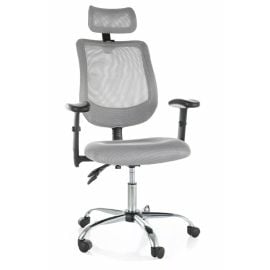 Ergonomisks Biroja krēsls Signal Q-118R, 44x65x124cm, Pelēka (OBRQ118RSZ) | Signal | prof.lv Viss Online