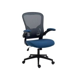 Biroja krēsls Signal Q-333, 47x65x110cm, Melna/Zila (OBRQ333SZN) | Signal | prof.lv Viss Online