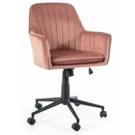 Biroja krēsls Signal Q-886 Velvet, 44x58x91cm, Rozā (OBRQ886VRA) | Signal | prof.lv Viss Online