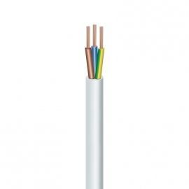 Nkt Cables OWY H05VV-F lokans instalācijas kabelis, balts, 100m