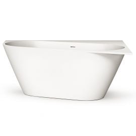 Угловая ванна Paa Deco Corner A 127x166 см, белый Silcstone, (VADECORSA/00) | Отдельностоящие ванны | prof.lv Viss Online