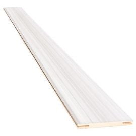 Durvju teleskopiskais kārbas paplašinājums MDF 2050x110x10mm Ekofinierējuma, Bianco
