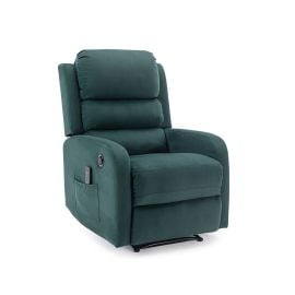 Atpūtas krēsls Signal Pegaz M Velvet, 88x64x102cm, Zaļš (PEGAZMVZ) | Кресло отдыха | prof.lv Viss Online
