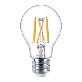 Декоративная светодиодная лампа Philips, прозрачная, с возможностью диммирования, цоколь E27 | Philips | prof.lv Viss Online