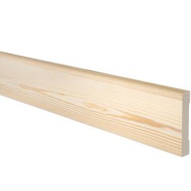Hoovel List Pine Wood Skirting Boards 10x70mm | Moldings | prof.lv Viss Online