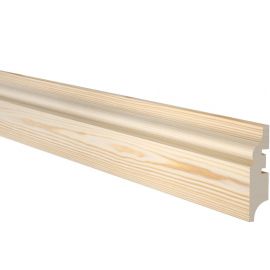 Wooden Floor Skirting Board 16x70mm | Lumber | prof.lv Viss Online